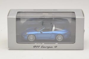 Porsche 911 991 Targa Μπλε Μεταλλικό Minichamps 1:43 WAP0200350E Μέταλλο - εικόνα 4 από 4