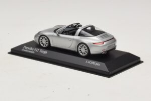 Porsche 911 991 Targa Ασημί Minichamps 1:43 410062442 Μέταλλο - εικόνα 3 από 4