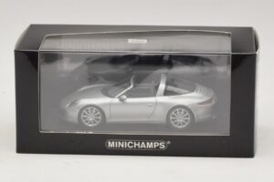 Porsche 911 991 Targa Ασημί Minichamps 1:43 410062442 Μέταλλο - εικόνα 4 από 4
