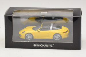 Porsche 911 991 Targa Κίτρινο Minichamps 1:43 410062441 Μέταλλο - εικόνα 4 από 4