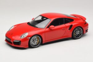 Porsche 911 991 Turbo S Κόκκινο Minichamps 1:18 110062320 Μέταλλο