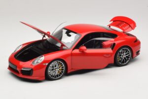 Porsche 911 991 Turbo S Κόκκινο Minichamps 1:18 110062320 Μέταλλο - εικόνα 3 από 8