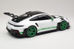 Porsche 911 992 GT3 RS Tribute to Carrera RS Λευκό Python Green Norev 1:12 127535 Μέταλλο - εικόνα 2 από 6