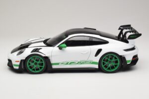 Porsche 911 992 GT3 RS Tribute to Carrera RS Λευκό Python Green Norev 1:12 127535 Μέταλλο - εικόνα 3 από 6