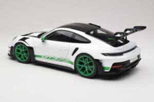 Porsche 911 992 GT3 RS Tribute to Carrera RS Λευκό Python Green Norev 1:12 127535 Μέταλλο - εικόνα 5 από 6