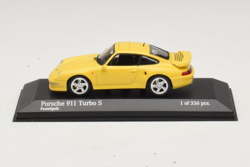 Porsche 911 993 Turbo S Κίτρινο Minichamps 1:43 430069270 Μέταλλο