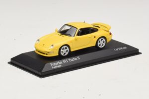 Porsche 911 993 Turbo S Κίτρινο Minichamps 1:43 430069270 Μέταλλο - εικόνα 2 από 4