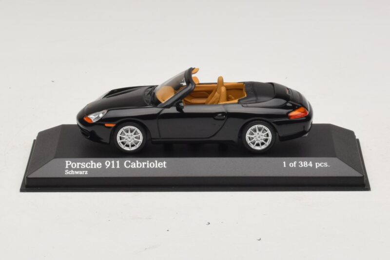 Porsche 911 996 Καμπριολέ Μαύρο Μεταλλικό Minichamps 1:43 400061090 Μέταλλο