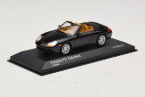 Porsche 911 996 Καμπριολέ Μαύρο Μεταλλικό Minichamps 1:43 400061090 Μέταλλο - εικόνα 2 από 4