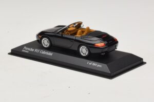 Porsche 911 996 Καμπριολέ Μαύρο Μεταλλικό Minichamps 1:43 400061090 Μέταλλο - εικόνα 3 από 4