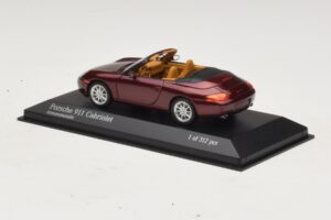 Porsche 911 996 Καμπριολέ Κόκκινο Μεταλλικό Minichamps 1:43 400061092 Μέταλλο - εικόνα 3 από 4