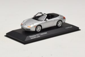 Porsche 911 996 Καμπριολέ Ασημί Μεταλλικό Minichamps 1:43 400061091 Μέταλλο - εικόνα 2 από 4