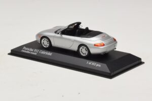 Porsche 911 996 Καμπριολέ Ασημί Μεταλλικό Minichamps 1:43 400061091 Μέταλλο - εικόνα 3 από 4