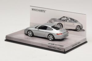 Porsche 911 996 Carrera 40ή Επέτειος Ασημί Minichamps 1:43 436061070 Μέταλλο - εικόνα 3 από 5