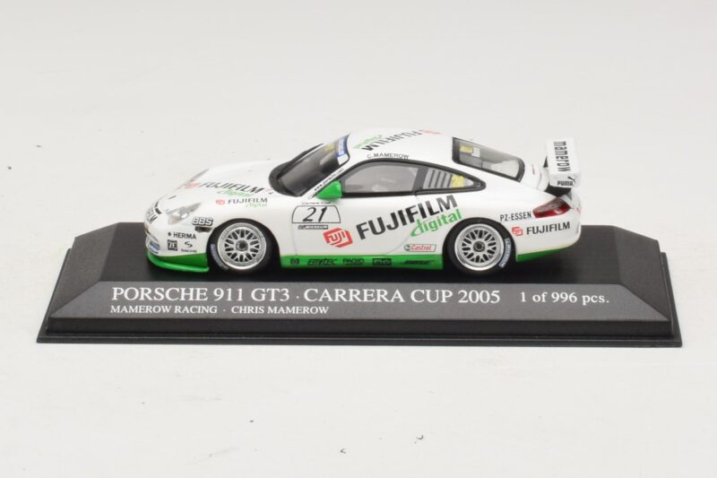 Porsche 911 996 GT3 Cup #21 Mamerow Porsche Carrera Cup Deutschland 2005 Minichamps 1:43 Porsche 911 996 GT3 Cup #21 Mamerow Porsche Carrera Cup Deutschland 2005 Minichamps 1:43 403056221 Μέταλλο