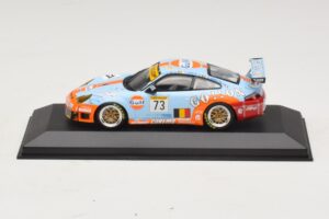 Porsche 911 996 GT3 RSR Gulf #73 Lefort / Lambert 1000km Spa 2005 Minichamps 1:43 400056473-P1 Μέταλλο