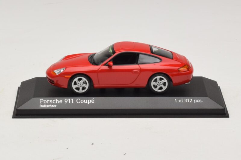 Porsche 911 996 Κόκκινο Minichamps 1:43 400061181 Μέταλλο