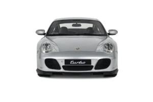 Porsche 911 996 Turbo Polar Silver GT Spirit 1:18 GT567 Ρητίνη - εικόνα 4 από 5