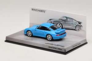 Porsche 911 996 Turbo S 3.6 Έκδοση Επετείου Μπλε Minichamps 1:43 436069270 Μέταλλο - εικόνα 3 από 5