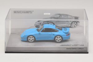 Porsche 911 996 Turbo S 3.6 Έκδοση Επετείου Μπλε Minichamps 1:43 436069270 Μέταλλο - εικόνα 4 από 5