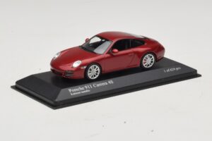 Porsche 911 997 Carrera 4S Red Metallic Minichamps 1:43 400066422 Μέταλλο - εικόνα 2 από 4