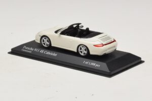 Porsche 911 997 Carrera 4S Καμπριολέ Λευκό Minichamps 1:43 400066431 Μέταλλο - εικόνα 3 από 4