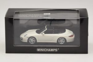 Porsche 911 997 Carrera 4S Καμπριολέ Λευκό Minichamps 1:43 400066431 Μέταλλο - εικόνα 4 από 4