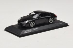 Porsche 911 997 Carrera Black Edition Minichamps 1:43 400066425 Μέταλλο - εικόνα 2 από 4