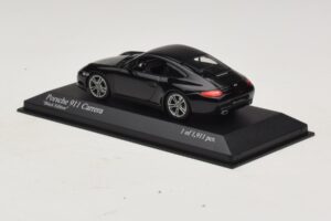 Porsche 911 997 Carrera Black Edition Minichamps 1:43 400066425 Μέταλλο - εικόνα 3 από 4