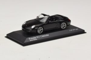 Porsche 911 997 Carrera Καμπριολέ Black Edition Minichamps 1:43 400066434 Μέταλλο - εικόνα 2 από 4