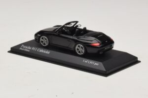 Porsche 911 997 Carrera Καμπριολέ Black Edition Minichamps 1:43 400066434 Μέταλλο - εικόνα 3 από 4