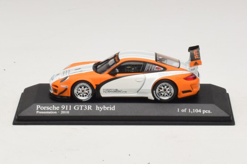 Porsche 911 997 GT3 R Hybrid Presentation 2010 Minichamps 1:43 Porsche 911 997 GT3 R Hybrid Presentation 2010 Minichamps 1:43 410108900 Μέταλλο
