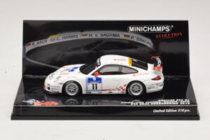 Porsche 911 997 GT3 RS #11 24 Hours Nurburgring 2010 Minichamps 1:43 437106711 Μέταλλο