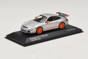 Porsche 911 997 GT3 RS Ασημί Minichamps 1:43 400066000 Μέταλλο - εικόνα 2 από 4