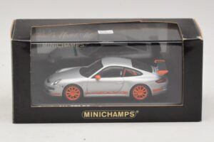 Porsche 911 997 GT3 RS Ασημί Minichamps 1:43 400066000 Μέταλλο - εικόνα 4 από 4