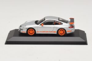 Porsche 911 997 GT3 RS Ασημί Πορτοκαλί Minichamps 1:43 403066013 Μέταλλο