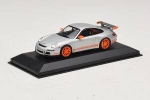 Porsche 911 997 GT3 RS Ασημί Πορτοκαλί Minichamps 1:43 403066013 Μέταλλο - εικόνα 2 από 4