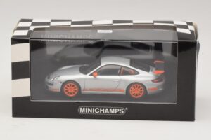 Porsche 911 997 GT3 RS Ασημί Πορτοκαλί Minichamps 1:43 403066013 Μέταλλο - εικόνα 4 από 4