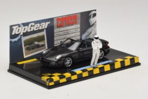 Porsche 911 997 Turbo Cabriolet Μαύρο Top Gear Edition Minichamps 1:43 519436930 Μέταλλο - εικόνα 2 από 5