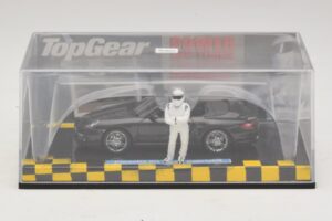 Porsche 911 997 Turbo Cabriolet Μαύρο Top Gear Edition Minichamps 1:43 519436930 Μέταλλο - εικόνα 4 από 5