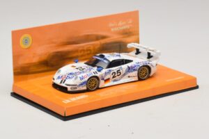 Porsche 911 GT1 #25 B. Wollek / T. Boutsen / H-J. Stuck 24 Hours of Le Mans 1996 Minichamps 1:43 403966625 Μέταλλο - εικόνα 2 από 5
