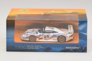 Porsche 911 GT1 #25 B. Wollek / T. Boutsen / H-J. Stuck 24 Hours of Le Mans 1996 Minichamps 1:43 403966625 Μέταλλο - εικόνα 5 από 5