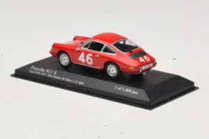 Porsche 911 S #46 Cahier / Killy Class Winners Targa Florio 1967 Minichamps 1:43 430676746 Μέταλλο - εικόνα 3 από 4