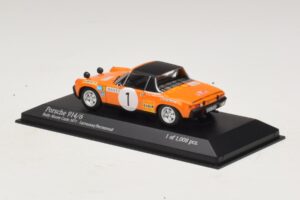 Porsche 914/6 #1 G. Larrousse / J-C. Perramond Rally Monte Carlo 1971 Minichamps 1:43 400716501 Μέταλλο - εικόνα 3 από 4