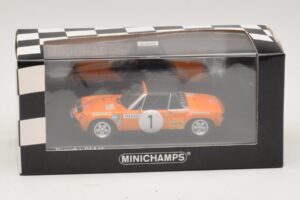 Porsche 914/6 #1 G. Larrousse / J-C. Perramond Rally Monte Carlo 1971 Minichamps 1:43 400716501 Μέταλλο - εικόνα 4 από 4