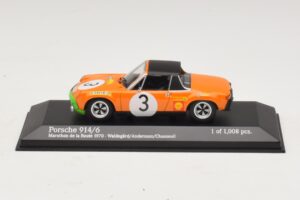 Porsche 914/6 #3 B. Waldegard / O. Andersson Marathon de la Route 1970 Minichamps 1:43 400706503 Μέταλλο