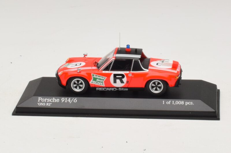 Porsche 914/6 ONS R2 Κόκκινο Minichamps 1:43 400746500 Μέταλλο