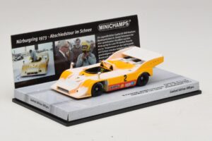 Porsche 917/10 #2 W. Kauhsen Farewell In The Snow Nurburgring 1973 Minichamps 1:43 437736592 Μέταλλο - εικόνα 2 από 5