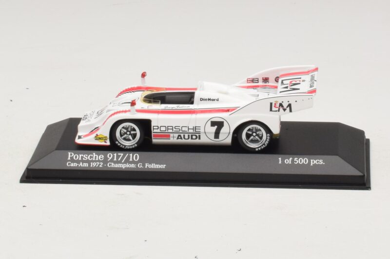 Porsche 917/10 Penske Racing #7 G. Follmer Can-Am Champion 1972 Minichamps 1:43 Porsche 917/10 Penske Racing #7 G. Follmer Can-Am Champion 1972 Minichamps 1:43 437726507 Μέταλλο