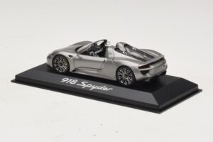 Porsche 918 Spyder Γκρι Μεταλλικό Minichamps 1:43 WAP0201000E Μέταλλο - εικόνα 3 από 4